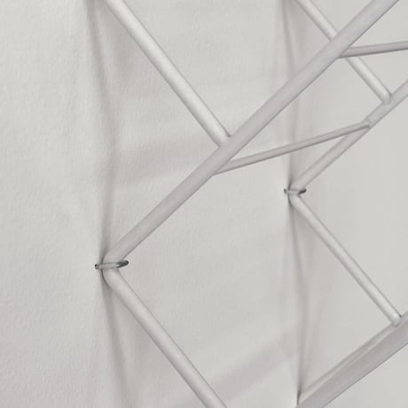magazinerack-03041　2 Way Wire Magazine Shelf White