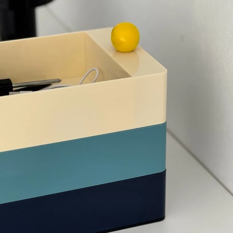 box-03061　Blue Gradient Slide Storage Case