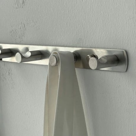 wall-03092　Stainless Steel Wall Hook 3 Row/6 Row