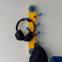 wall-03118　Color Suction Vertical Wall Hook