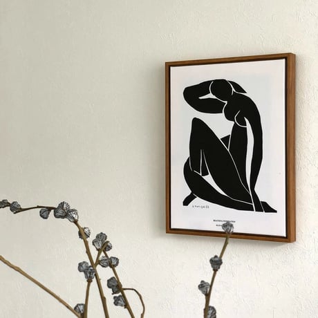 poster-03020　Henri Matisse Blue Nude Art Poster Framed 40×30