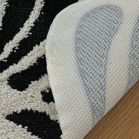 rug-03082　Shell Monochrome Rug 40×64/70×111