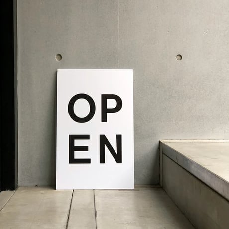 board-03005　OPEN Sign Plate