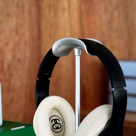 lifestyle-03014　Matte Silver Headphone Stand