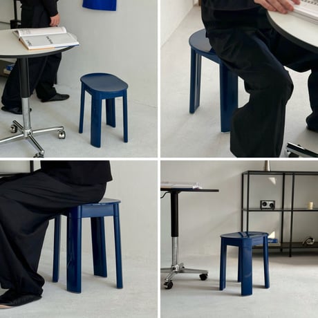 stool-03049　Oval Stool Reproduction