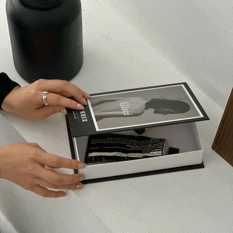 book-03013　Book-Shaped Storage Box 15.5×22