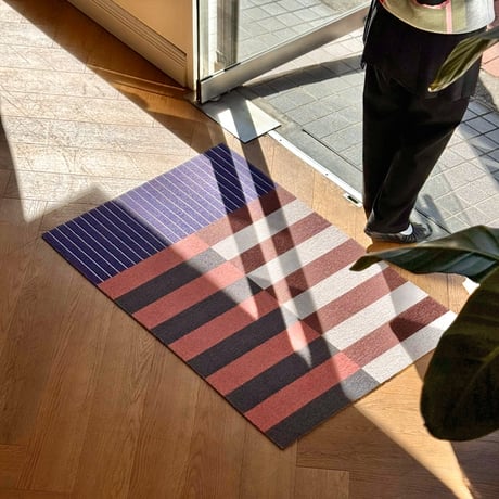 mat-03087　Block Stripe Door Mat