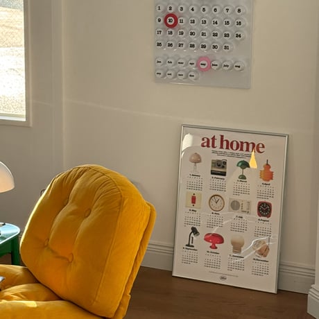poster-03148　at home 2026 Calendar 70×50