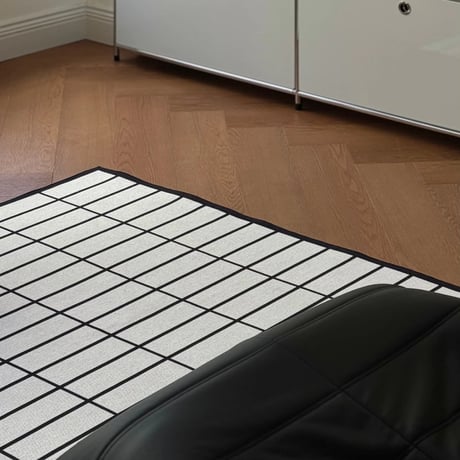 rug-03093　 Grid Line Rug 120×180