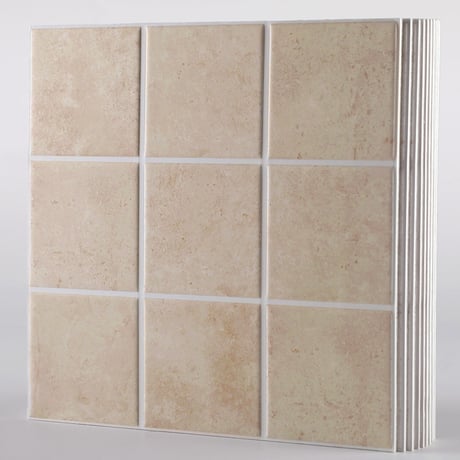 3dtile-b4　Three-dimensional Tile Panel Sticker 29.5×29.5cm b4