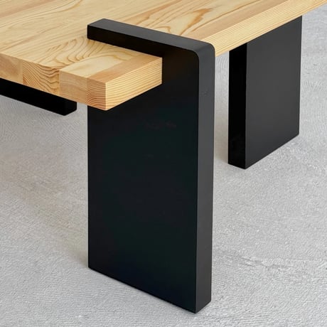 table-03201　Natural Wood Square Coffee Table 66×66