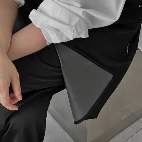 apron-03033　Waterproof Adjustable Buckle Work Apron Black