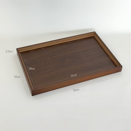 tray-03144　Black Walnut-like Display Tray