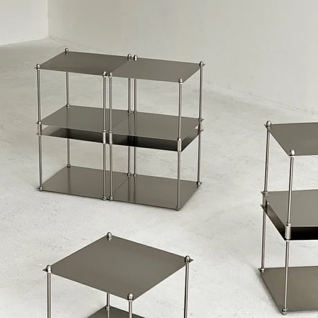 rack-03064　Stainless Steel Square Modular Shelf
