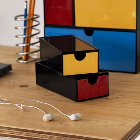 box-03093　Bauhaus Color Drawer Box