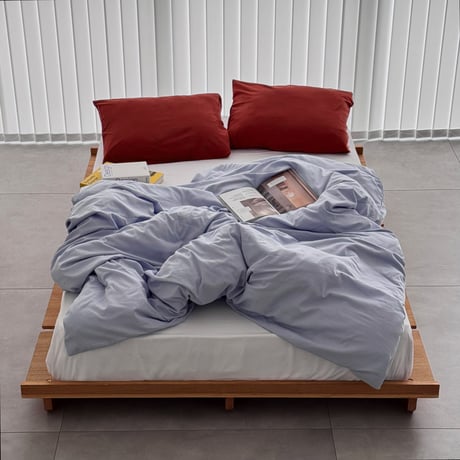 beddingsets-03166　Light Blue×Red×White Bedding Sets