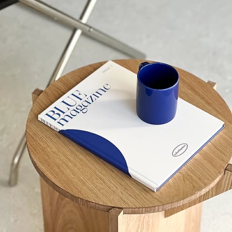 book-03009　BLUE Magazine Hard Book Notebook