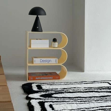 magazinerack-03035　Acrylic 3Way Magazine Rack Side Table