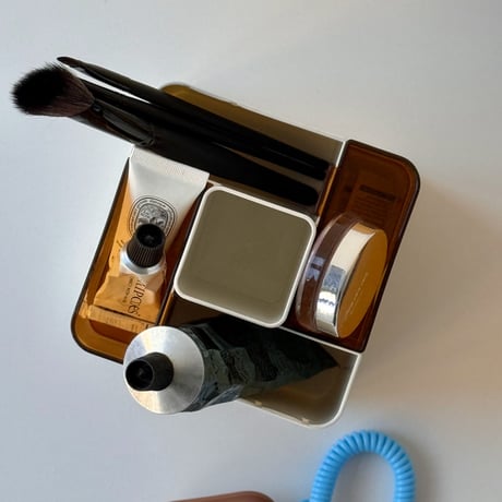 stationery-03053　Hueblock-kit Series Multi Color White×Brown Multistand