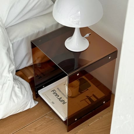 table-03153　Acrylic Clear Side Table