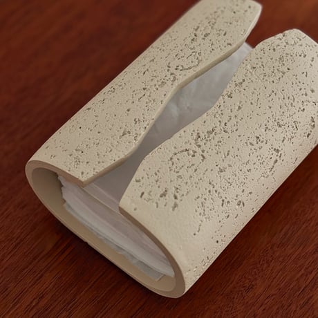 tissuebox-03093　Stone Design Tissue Case