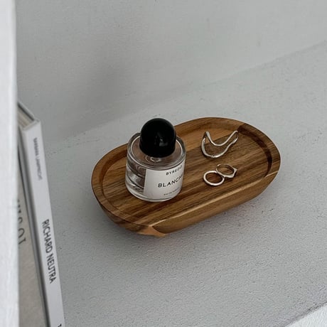plate-03113　Acacia Natural Wood Ball Stand Display Plate