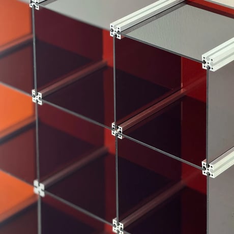 rack-03082　Acrylic Cup Shelf