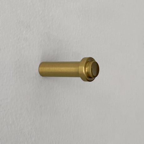 wallhook-03007　I-shaped Brass Wall Hook H1.5×4