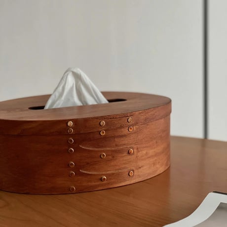 tissuebox-03044　Brown Shaker Box Tissue Case For Box Tissues