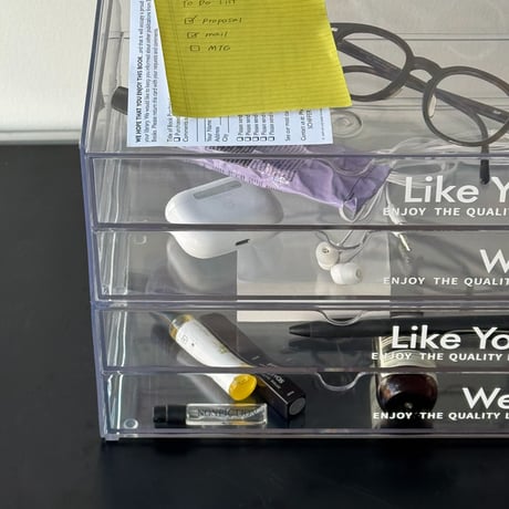 box-03031　Color Double Drawer Case