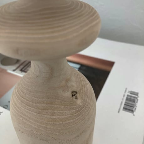 candle-03022　Wood Solid Wood Candle Stand