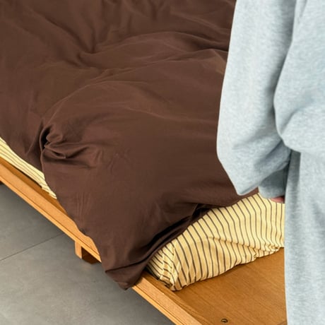 beddingsets-03147　Yellow×Brown×Light Blue Bedding Set