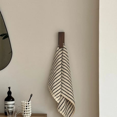 wall-03041　Natural Wood Wall Towel Hook Towel Hanger Sold Individually