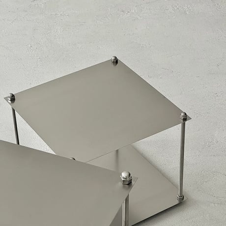 rack-03064　Stainless Steel Square Modular Shelf