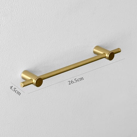 wall-03059　Brass Hanger Bar 26.5cm