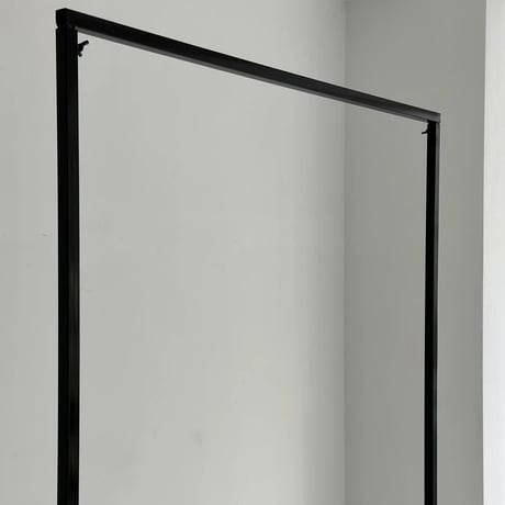 rack-03035　Black White Iron Hanger Rack H200×W100 Assembly Type