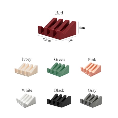 soapdish-03009　Color Silicone Soap Dish