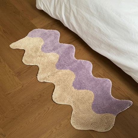rug-03060　Rippling Bicolor Rug 45×120