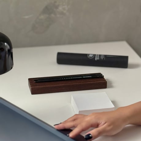 stationery-03050　Wood Pen Tray