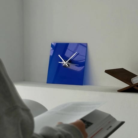 clock-03095　Color Acrylic Square Table Clock