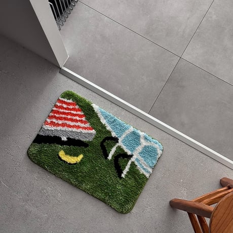 rug-03107　Poolside rug 40×60cm