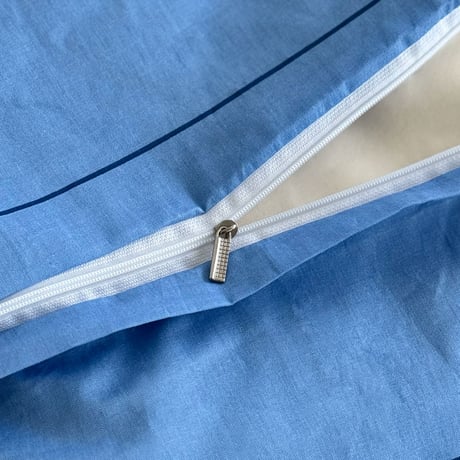 beddingsets-03008　Light Blue Pencil Stripe Bedding Sets
