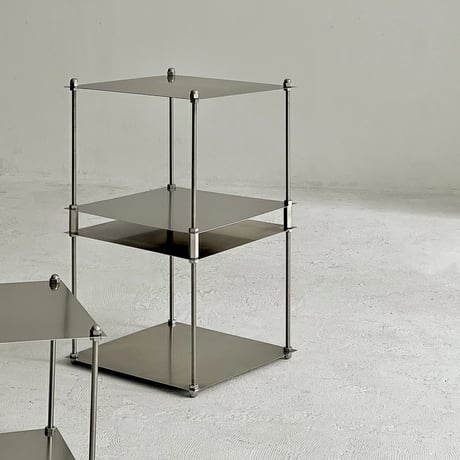 rack-03064　Stainless Steel Square Modular Shelf