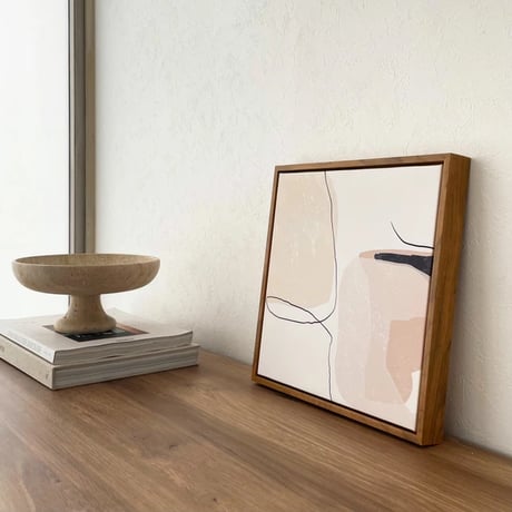 poster-03010　Rougir Art Poster Framed 30×30