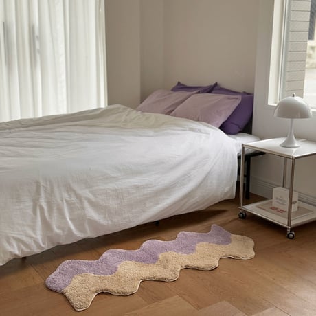 rug-03060　Rippling Bicolor Rug 45×120
