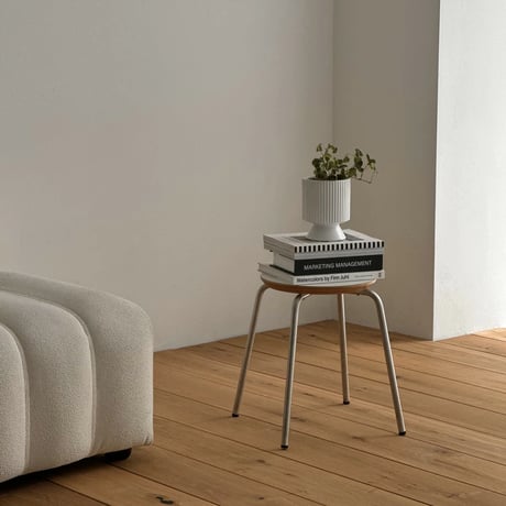 chair-03034　Stainless Steel Round Stacking Stool