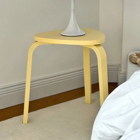 stool-03027　Triangle Yellow Stool