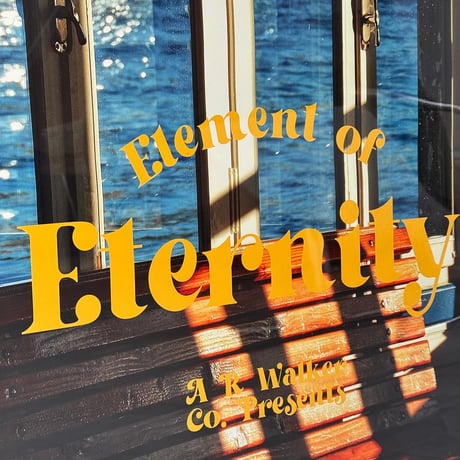 poster-03178　Element of Eternity Movie Poster Silver Frame Art Poster 70×50