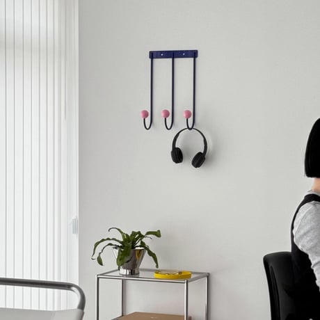 wall-03102　Color Drop Wall Hooks 3Piece