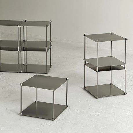 rack-03064　Stainless Steel Square Modular Shelf
